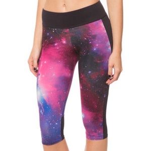 BlackMilk Galaxy Purple Combat Pants